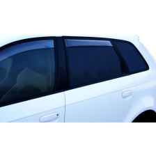Zijwindschermen Master Helder (achter)  Hyundai Grand Santa Fe 5 deurs 2012-