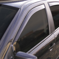 Zijwindschermen Dark  Dodge Ram Reg-Cab 2 deurs 2011-