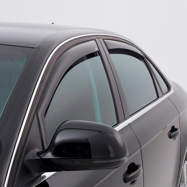 Zijwindschermen Dark passend voor Honda Civic XI HB 5-deurs 2022-